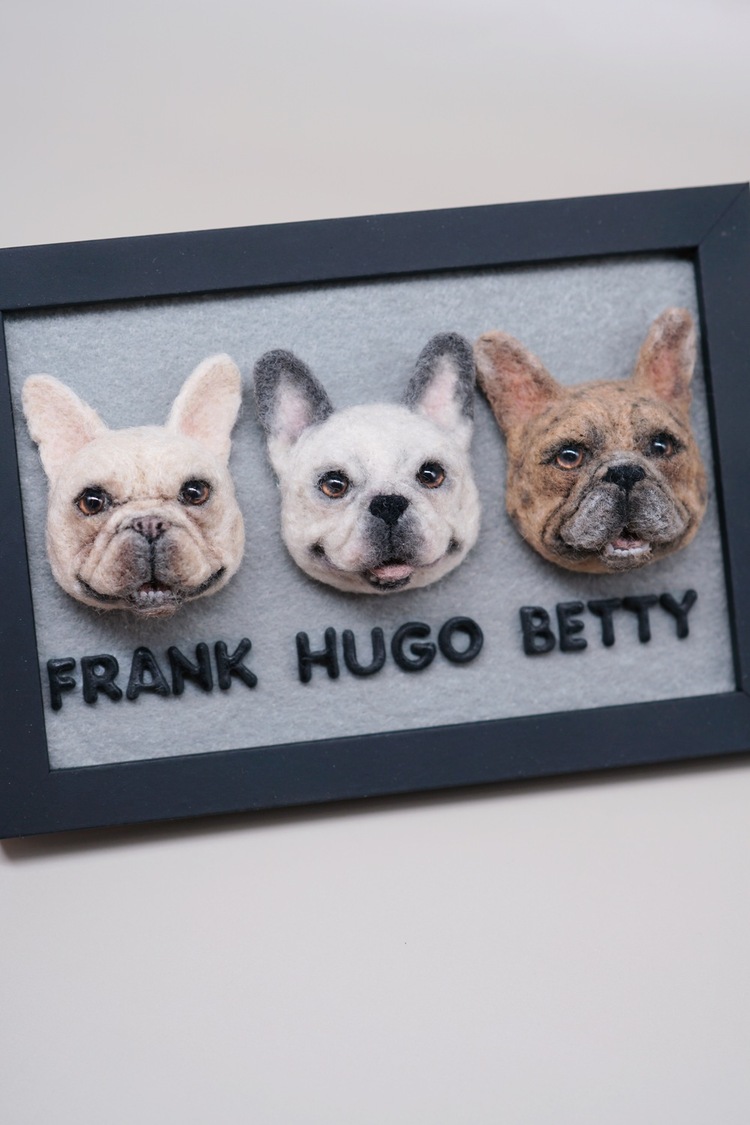 Portrait of a dog